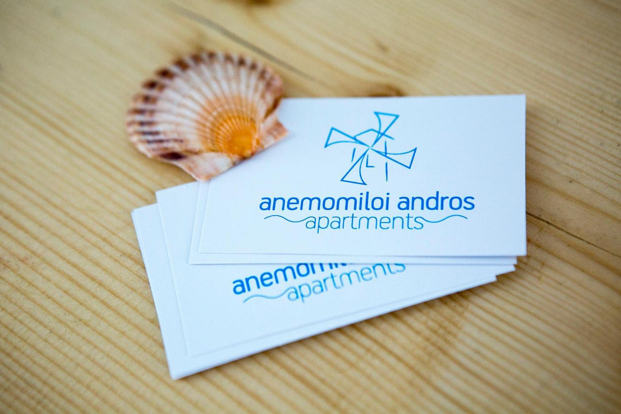 Anemomiloi Andros Hotell Eksteriør bilde