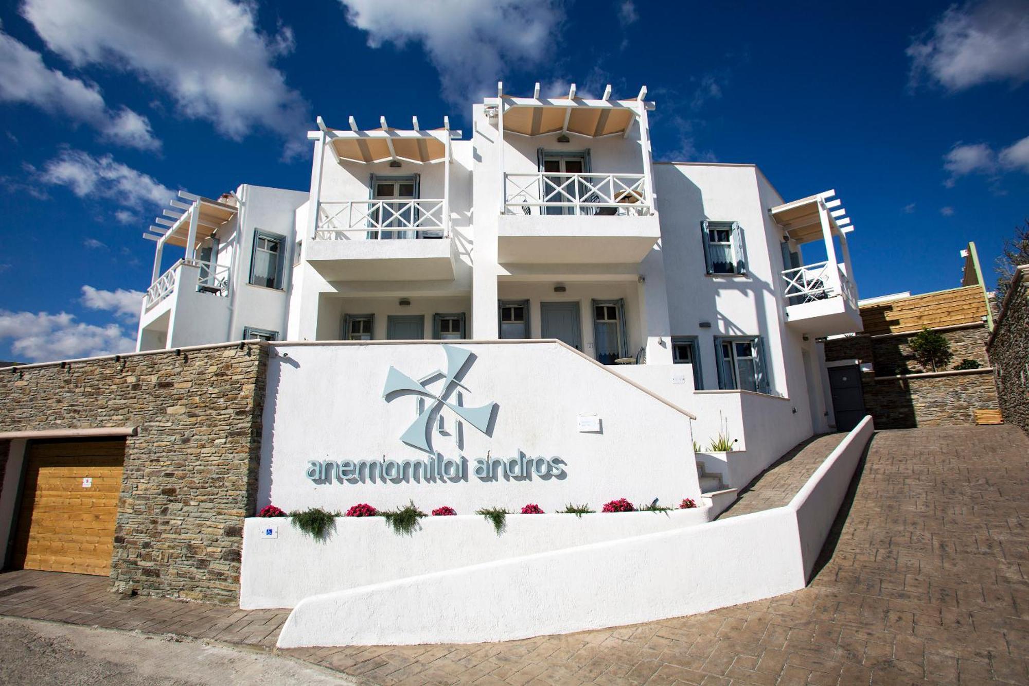 Anemomiloi Andros Hotell Eksteriør bilde