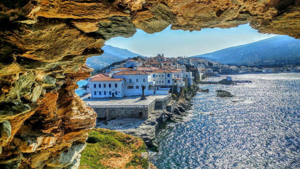Anemomiloi Andros Hotell Eksteriør bilde